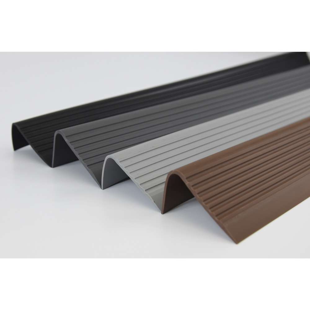 Non-Slip PVC Flexible Stair Nosing 70x40mm 730-RGPD Stair Nosing etc